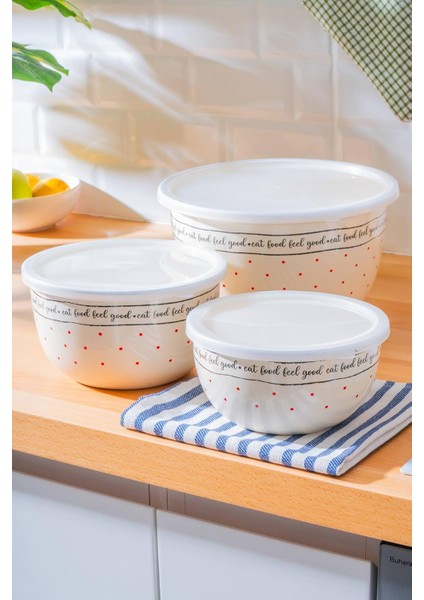 Good 3 Lü Saklama ve Karıştırma Kabı