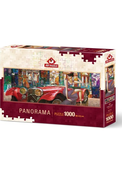 Puzzle Akşama Dt 1000 Parça Panorama Puzzle