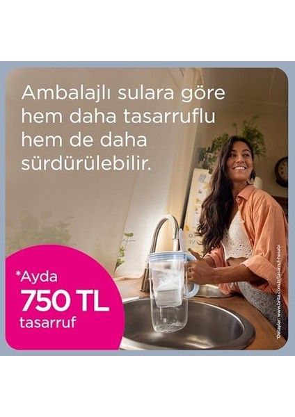 Maxtra Pro Kireç Uzmanı Yedek Su Arıtma Filtresi 2&apos;li modelleri