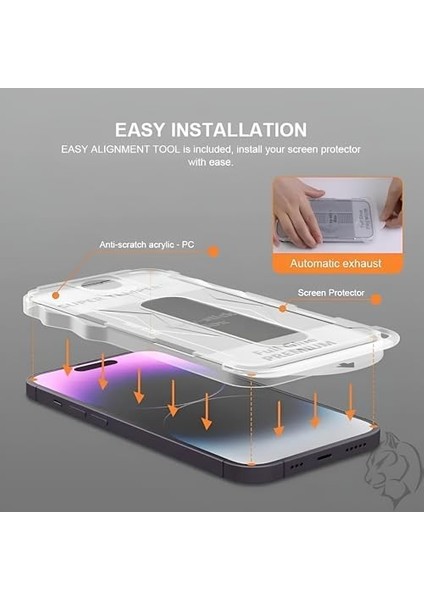 11 ve Xr (6.1&apos;&apos;) Ile Uyumlu Ekran Hizalama Aparatlı ve Uygulanırken Camın Toz Bırakmayan Darbelere Karşı Ekstra Güçlü Cam fiyatları