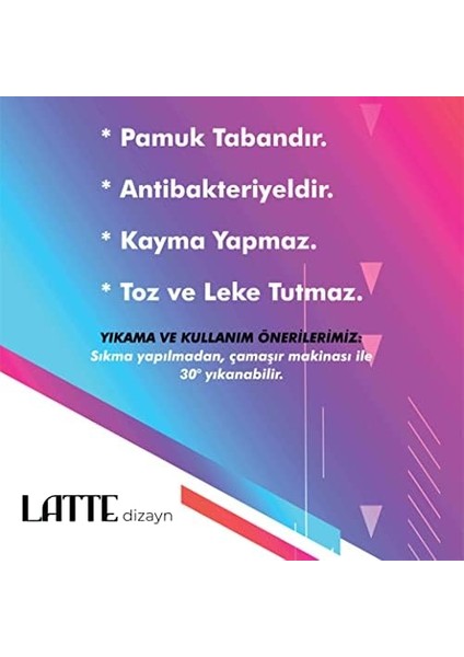 Dizayn Cora Desenli Pamuk Tabanlı Yıkanabilen Kaydırmaz Antibakteriyel Salon Halısı 160X230 fiyatları