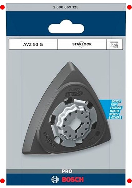 Yuvarlak Zımpara Tabanı (Ø 93 Mm) Aksesuar fiyatları