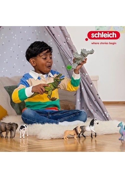 14587 T Rex Oyuncak Figürü, Çok Renkli fiyatları