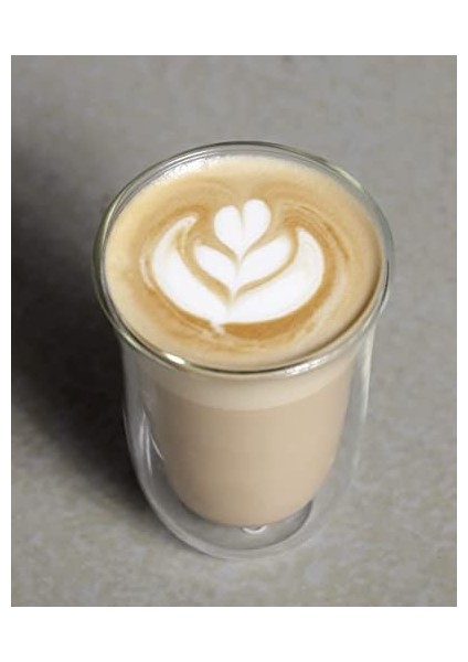 Fancy Çift Duvarlı Espresso, Cappuccino Ve, (6&apos;lı Set), Şeffaf fiyatları