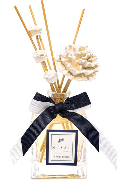 ml Kare Şişe Vanilya Sandal Oda Kokusu