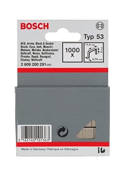 Professional Accessories Zımba Teli, Gri, 1000 Adet modelleri