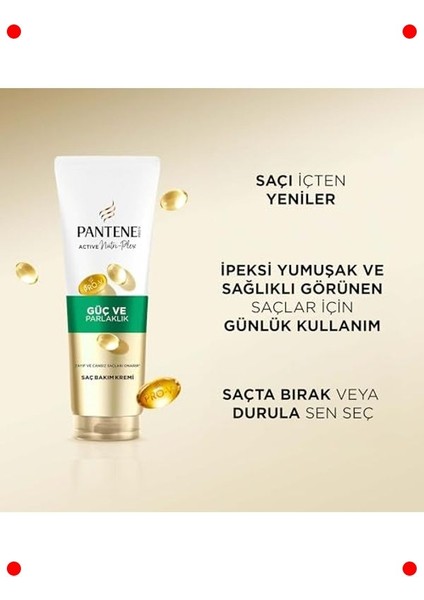 Güç ve Parlaklık Veren Saç Bakım Kremi 275 ml indirimleri