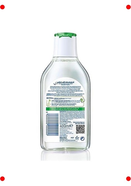 Arındırıcı ve Matlaştırıcı Misel Temizleme Suyu 400 ml fiyatları
