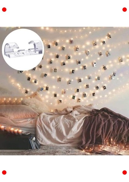 60 Adet Kablo Düzenleyici ve Sabitleyici Klips Seti fırsatları