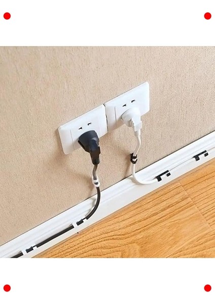 60 Adet Kablo Düzenleyici ve Sabitleyici Klips Seti indirimleri