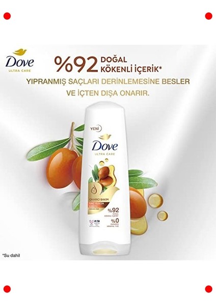 Argan Yağlı Onarıcı Saç Bakım Kremi Ultra Bakım 350 ml fırsatları