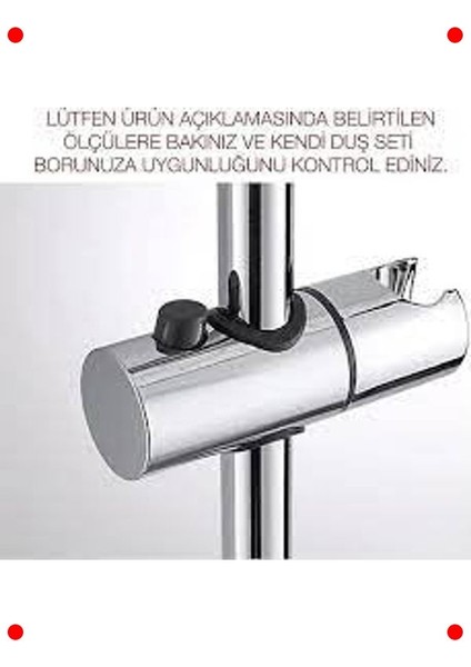 Ayarlanabilir Duş Başlığı Mafsalı (11 Mm) modelleri