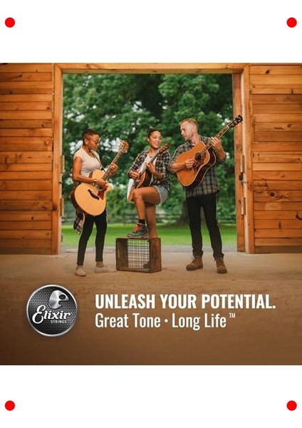 Akustik Gitar Tel Seti - Bronz (3'lü Paket) fırsatları