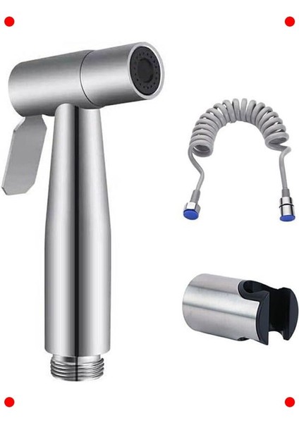 Paslanmaz Bide Musluk Seti, Spiral Hortumlu modelleri