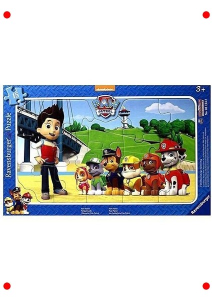 Paw Patrol Başlangıç Yapbozu - 15 Parça fiyatları