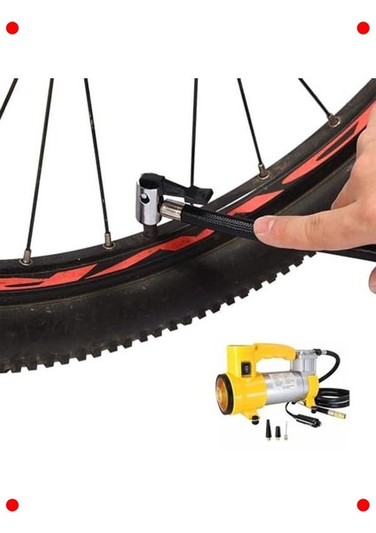 Portatif 12V Araç Hava Kompresörü (150 Psı) modelleri