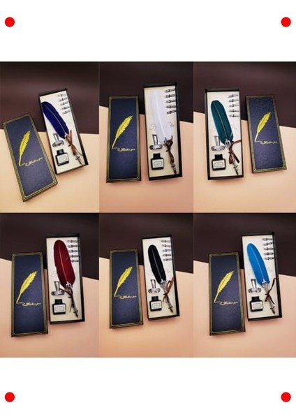 Dekoratif Divit Hokka Kalem Seti - Siyah fiyatları