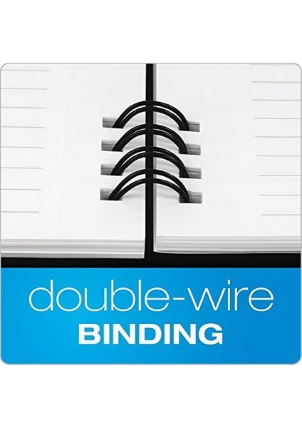 Taş Kağıt Defter, 5-1/2" x 8-1/2", Mavi Kapak, 60 Yaprak, 2&apos;li Paket (161646) fiyatları