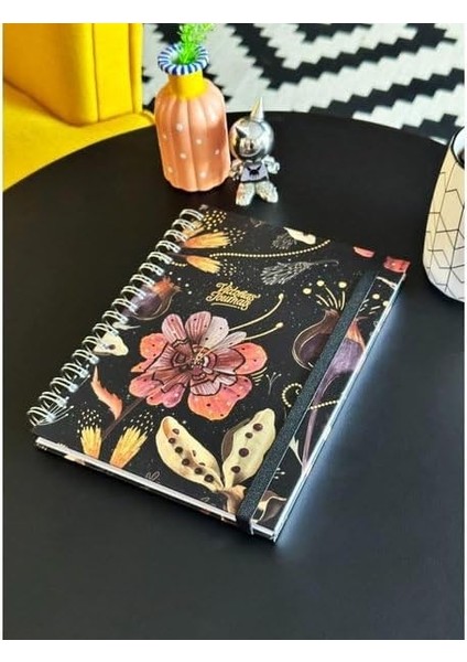 Journals Sert Kapaki Spiralli Defter 17X24 cm 90 Gr. 96 Yp.çizgili