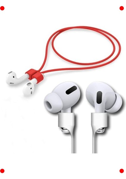 Kablosuz Kulaklık Mıknatıslı Askı - Kırmızı fiyatları