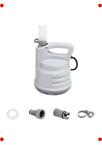 Havuz Tahliye Pompası, 3028 L/saat Kapasiteli modelleri