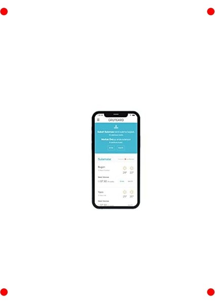 Akıllı Wi-Fi Bahçe Sulama Kontrolü, 8 Bölge modelleri