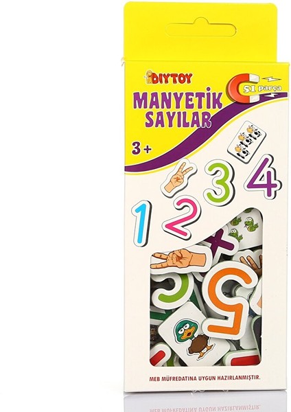 Manyetik Sayılar 3+ 1 Adet