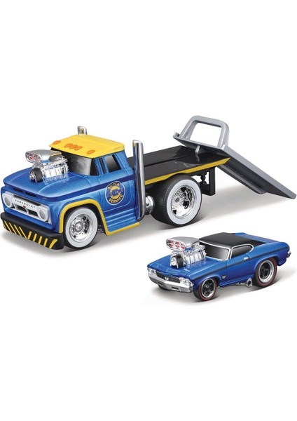 Oyuncak Muscle Machines Taşıyıcı ve Araç Set 1/64 Asorti