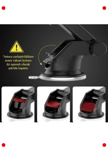 Otomatik Klipsli Uzun Kollu Telefon Tutucu indirimleri