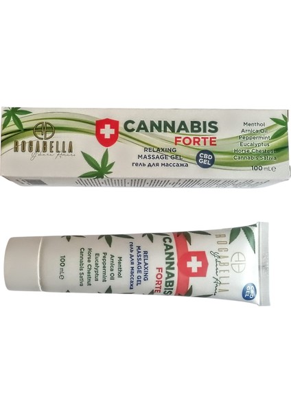Cannabis Forte Masaj Jeli 100 ml ( Ferahlatıcı - Nemlendirici )