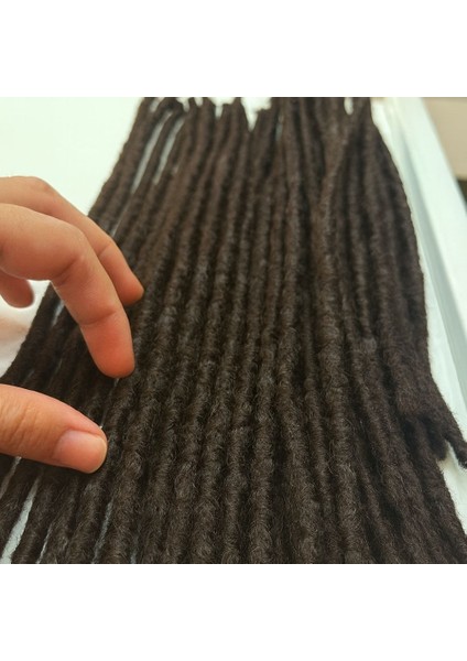 Tekli Rasta Saç-Tekli Dreadlock Saç-Doğal Ton Rasta Saç-Tekli Dreadlock