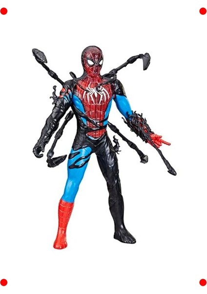 Örümcek Adam ve Venom Savaşçı Figürleri, Aksesuarlı