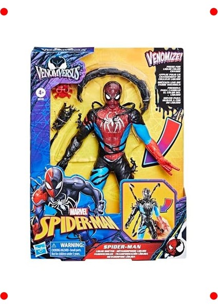 Örümcek Adam ve Venom Savaşçı Figürleri, Aksesuarlı fiyatları