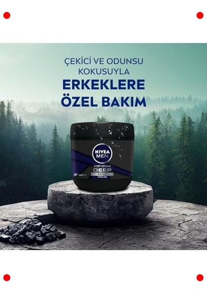 Erkeklere Özel Yoğun Nemlendirici El ve Vücut Kremi 400ML fırsatları