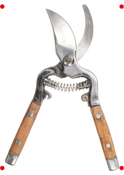 Ahşap Saplı Budama Makası (Bypass)