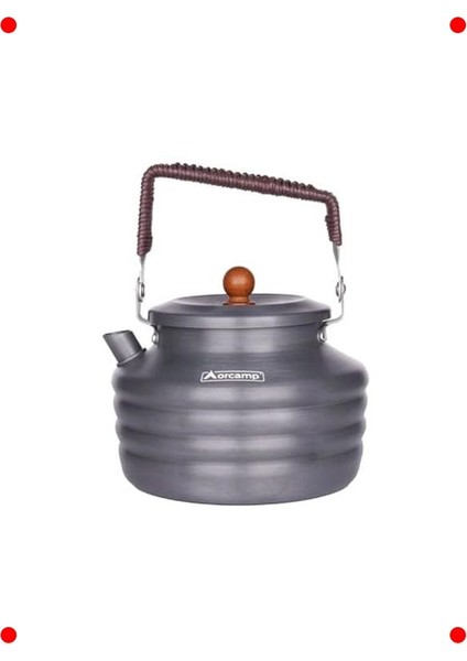 Lüks Paslanmaz Çelik Kamp Çaydanlığı 1.6 Lt