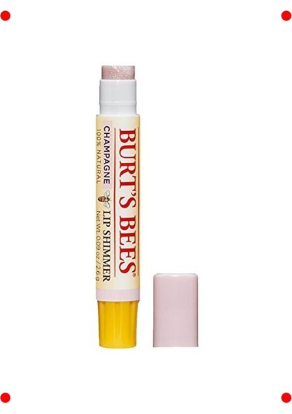 Doğal Nemlendirici Dudak Parlatıcısı - Şampanya Rengi