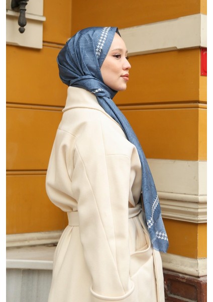 Premium Lux Original Monogram Şal (Ipek Vual, Özel Seri, Yüksek Kalite, Hafif, Rahat, Şık, Tesettür Giyim, Shawl, Hijab) fiyatları