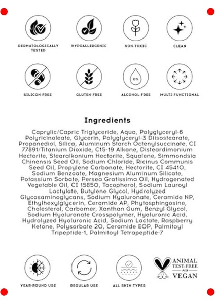 Çok Amaçlı Işıltılı Nemlendirici Pembe Tint fırsatları