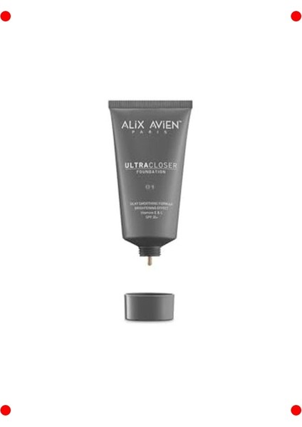 Ultra Kapatıcı Nemlendirici Fondöten SPF35 - 01