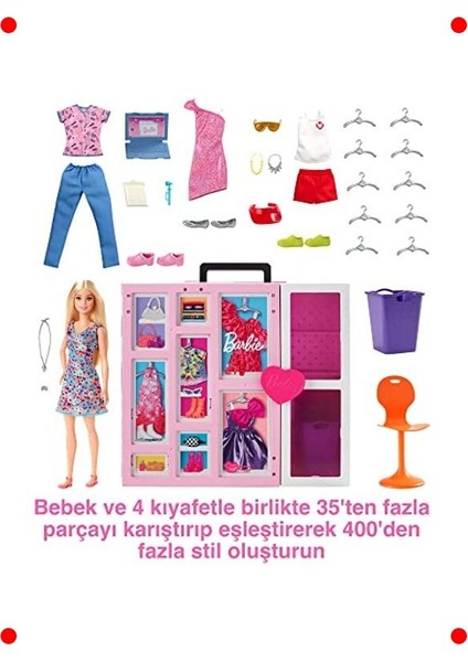 Yeni Rüya Giysi Dolabı Oyun Seti (3+ Yaş) indirimleri