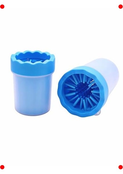 Taşınabilir Silikon Fırçalı Köpek Pati Temizleyici