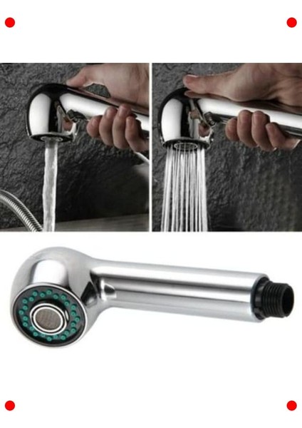 Iki Fonksiyonlu Kuaför El Duşu - Krom Kaplı modelleri