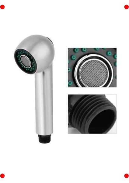 Iki Fonksiyonlu Kuaför El Duşu - Krom Kaplı fırsatları