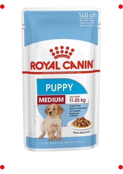 Orta Irk Yavru Köpek Yaş Mama Gravy 140 gr x 10 modelleri