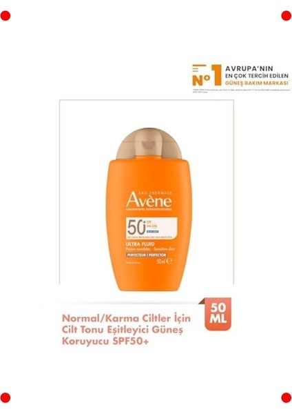 Ultra Akışkan Güneş Koruyucu SPF50+ 50 ml fiyatları