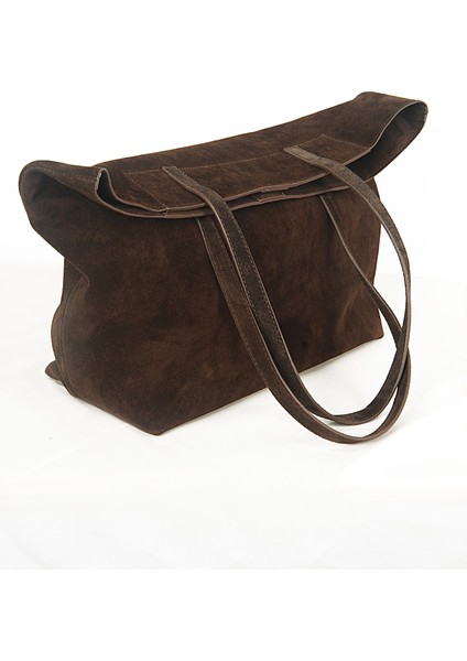 Süet El Yapımı Kadın Acı Kahve El-Omuz Çantası fiyatları