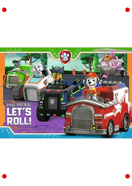 Paw Patrol Temalı 35 Parça Çocuk Yapbozu fiyatları