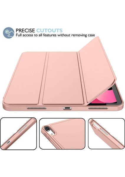 Apple iPad Air 5. Nesil 10.9 (2022) Kalemlikli Yatay Standlı Versa Smart Kılıf A2588 A2589 A2596 fırsatları