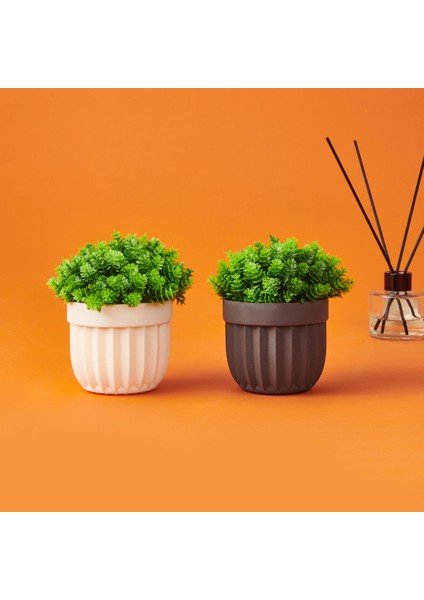 Dekor Saksılı Yapay Çiçek - Asorti - 14X14 cm fiyatları